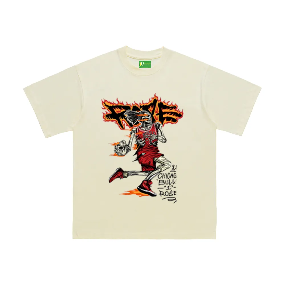 AG American Street Basketball Star Roses Never Fade T-Shirt