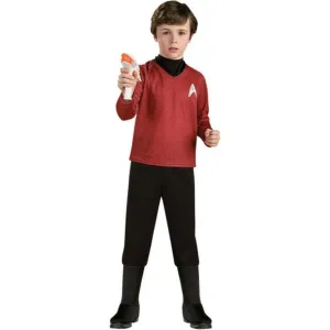 Star Trek Deluxe Red Shirt Child Size L